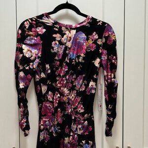 Parker Women's Briza Ruched Front Mess Mini Dress Size S (MSRP $288)